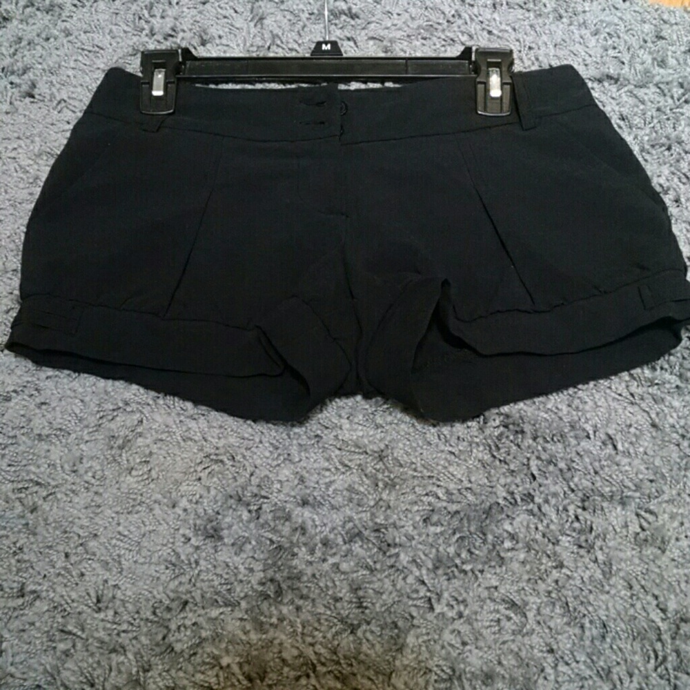 Black Dressy Shorts